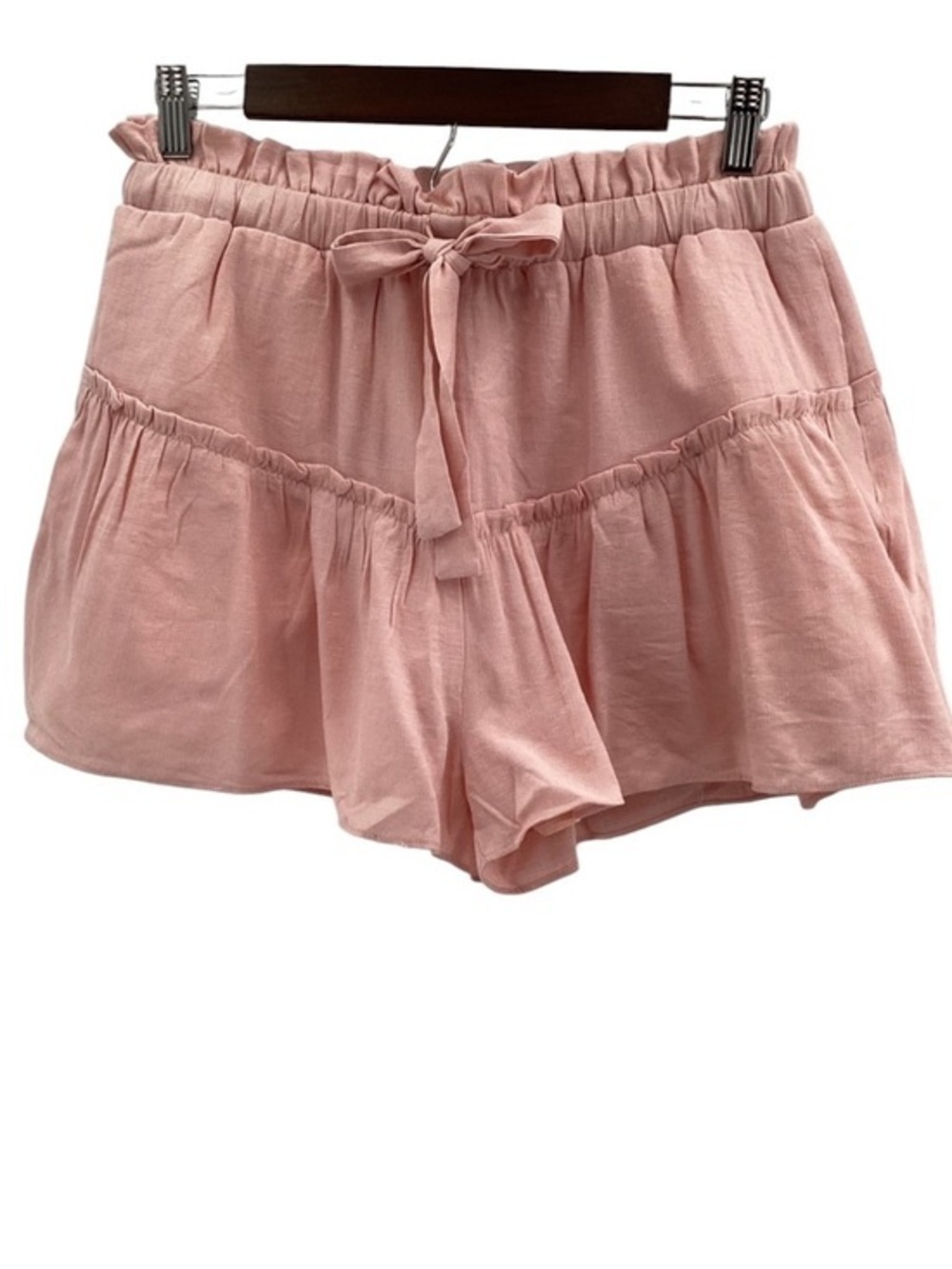 English Factory  Pink Ruffle Shorts